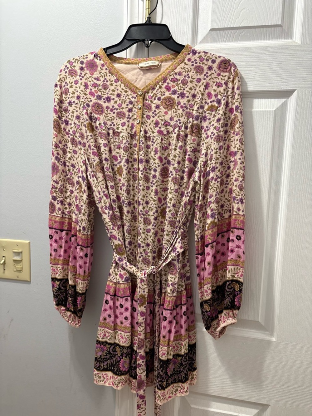 Spell Lady Untamed Tunic Mini Dress Size Large - Picture 3 of 6